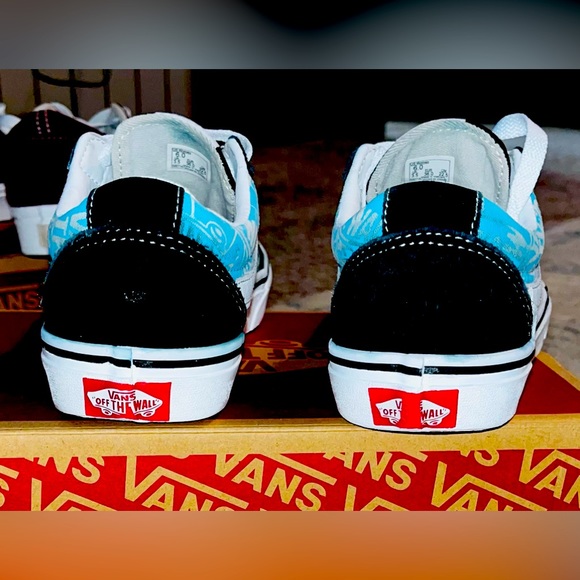 **SOLD** Vans Old Skool (Teal/Black/White), Wmn’s Size 6 / Youth 4.5: $30 - Picture 8 of 10